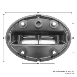 Hörmann Wandhalterung Für Drehspiegel-Signalleuchte -Sonax 637182 hoermann winkelmontage fuer drehspiegel signalleuchte masse rueckseite