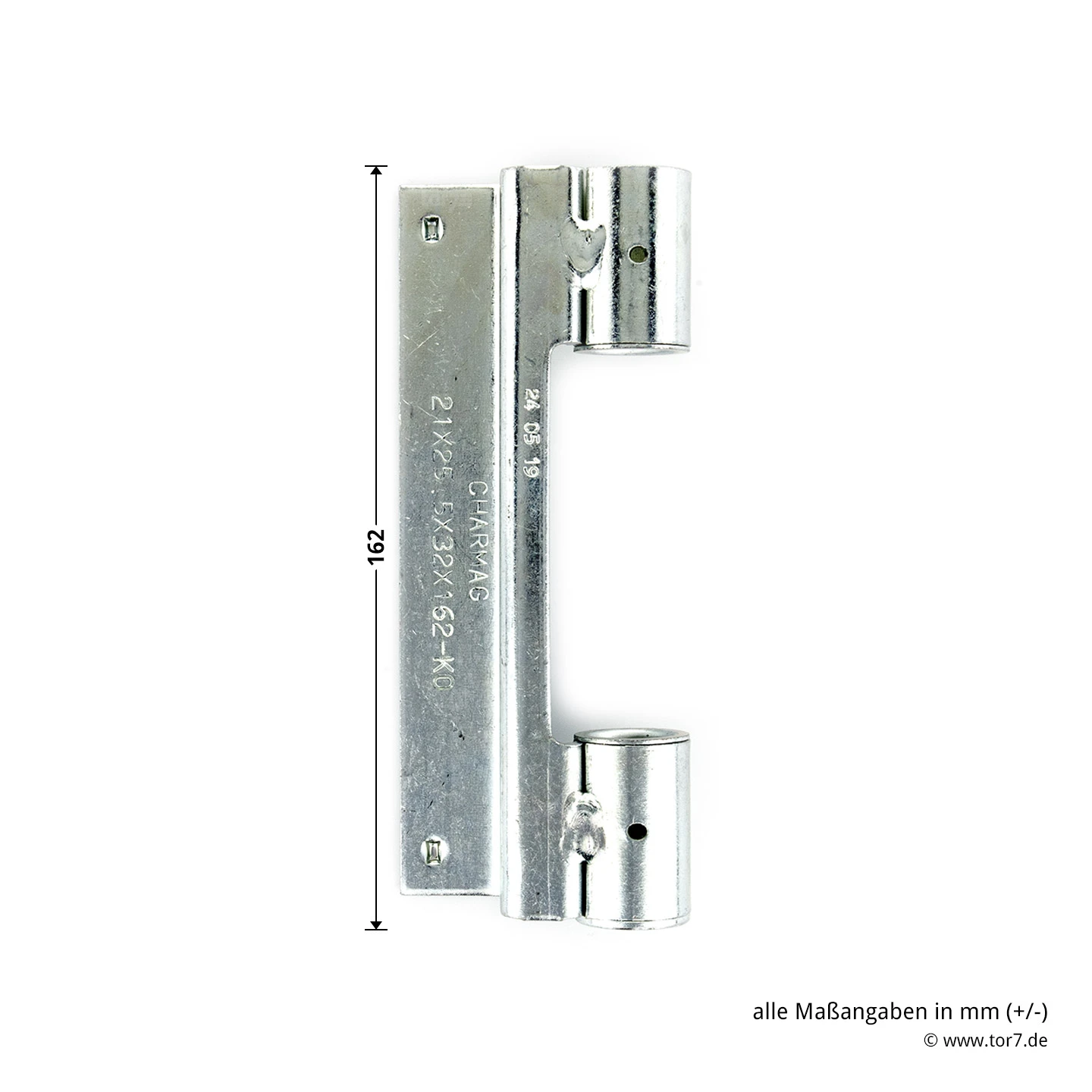 Hörmann Rahmenteil KO Verzinkt, Nicht Verstellbar, H8-5/MZ 5 Hörmann Rahmenteil KO Verzinkt, Nicht Verstellbar, H8-5/MZ – Bild 5