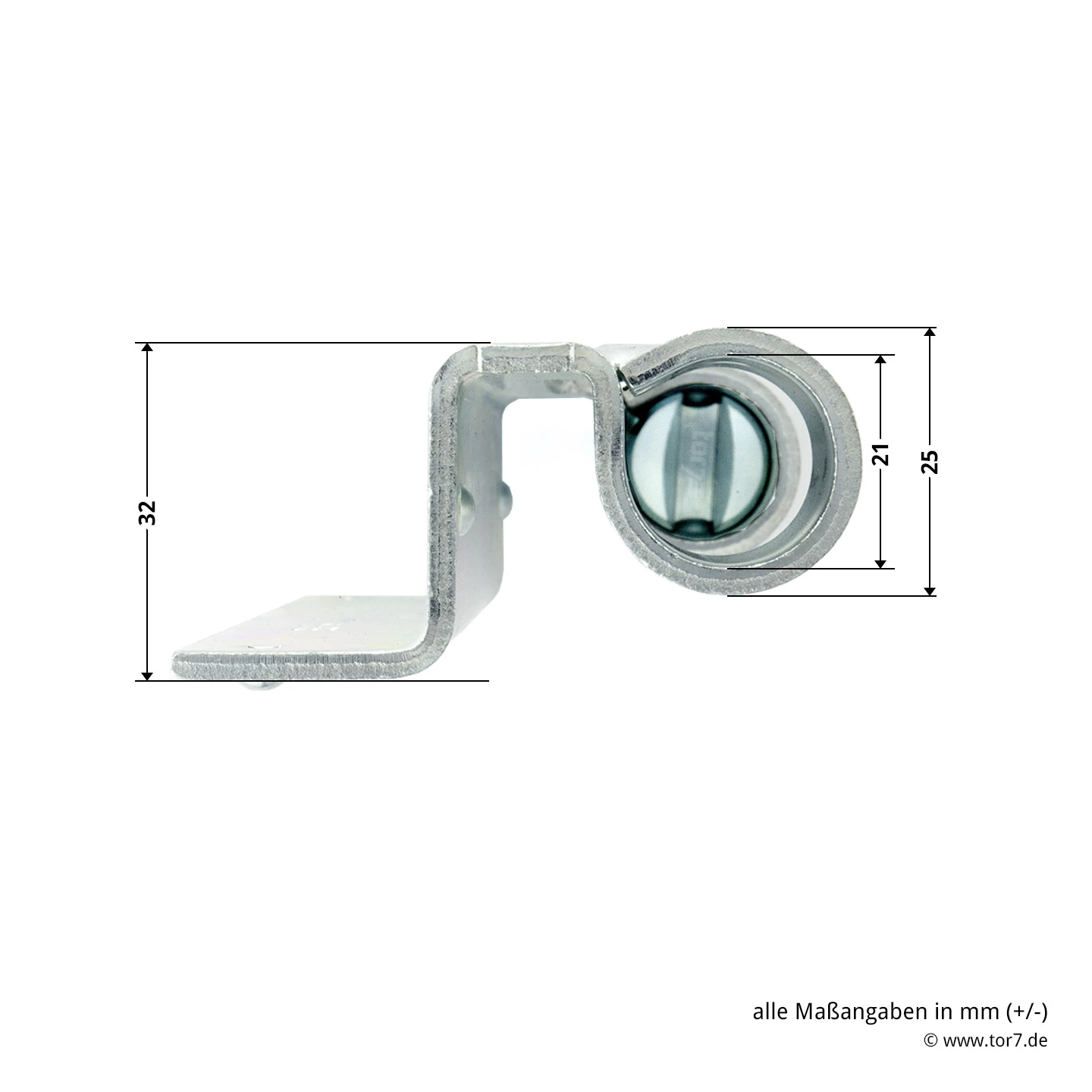 Hörmann Rahmenteil FE Verzinkt, H8-5/MZ 6 Hörmann Rahmenteil FE Verzinkt, H8-5/MZ – Bild 6