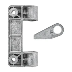 Hörmann Führungsrolle Mit Einfach-Bandteil, Einpaarig, 423 Mm, DIN Links -Sonax 757764 hoermann fuehrungsrolle mit einfach bandteil einpaarig 423mm din links draufsicht