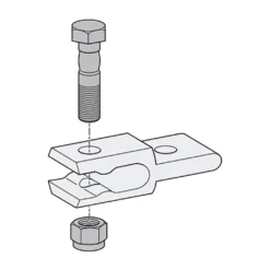 SOMMER Torpfostenanbindung Steigende Tore Twist XL