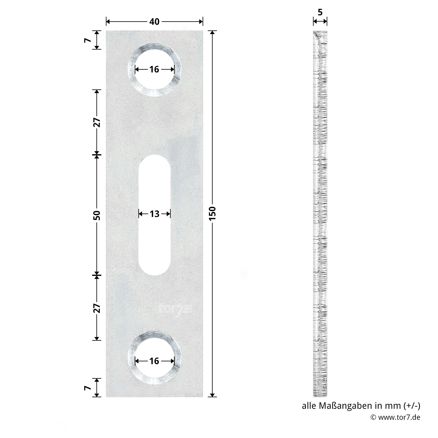 Hörmann Unteres Verschlussstück, Verzinkt 3 Hörmann Unteres Verschlussstück, Verzinkt – Bild 3