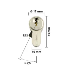 Schließzylinder 30/30 Mit Drei Schlüsseln Doppelzylinder NP 9 Schließzylinder 30/30 Mit Drei Schlüsseln Doppelzylinder NP -Sonax 77004016 wuerth abmessungen profildoppelzylinder vorderansicht5aa27f6502760