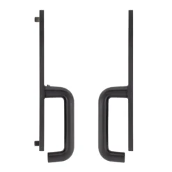 Hörmann Aluminium-Drückergarnitur, Schloss Einliegend, PZ 60/60 Mm -Sonax 770299 hoermann aluminium drueckergarnitur schloss einliegend pz 60 60 mm seitenansicht