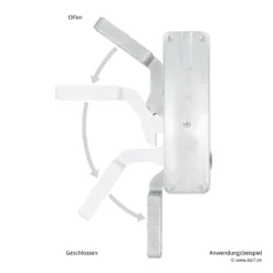 Hörmann Tortreibriegel Basküle Links, Unten Schließend 13 Hörmann Tortreibriegel Basküle Links, Unten Schließend -Sonax 797790 hoermann tortreibriegel baskuele links unten schliessend anwendungsbeispiel