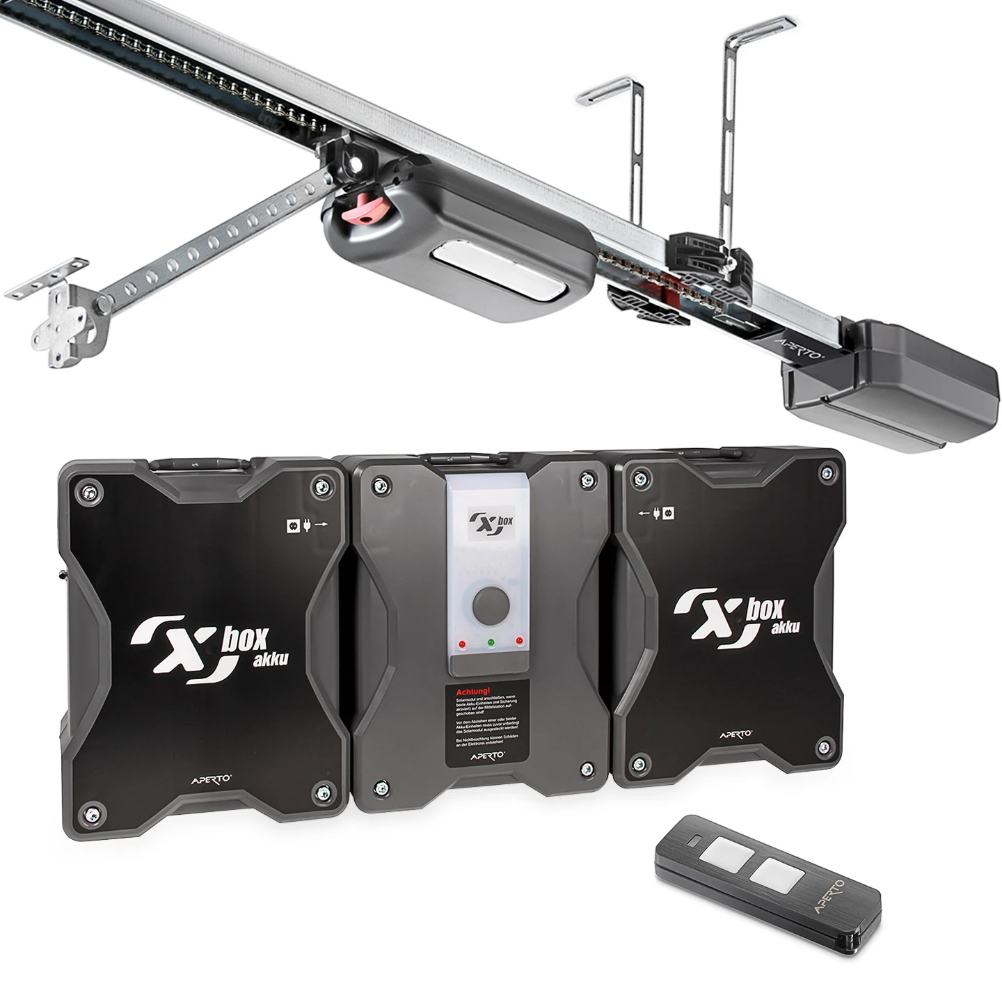 Aperto Torantrieb Akku- Und Solar, X-Box 550 N 1 Aperto Torantrieb Akku- Und Solar, X-Box 550 N