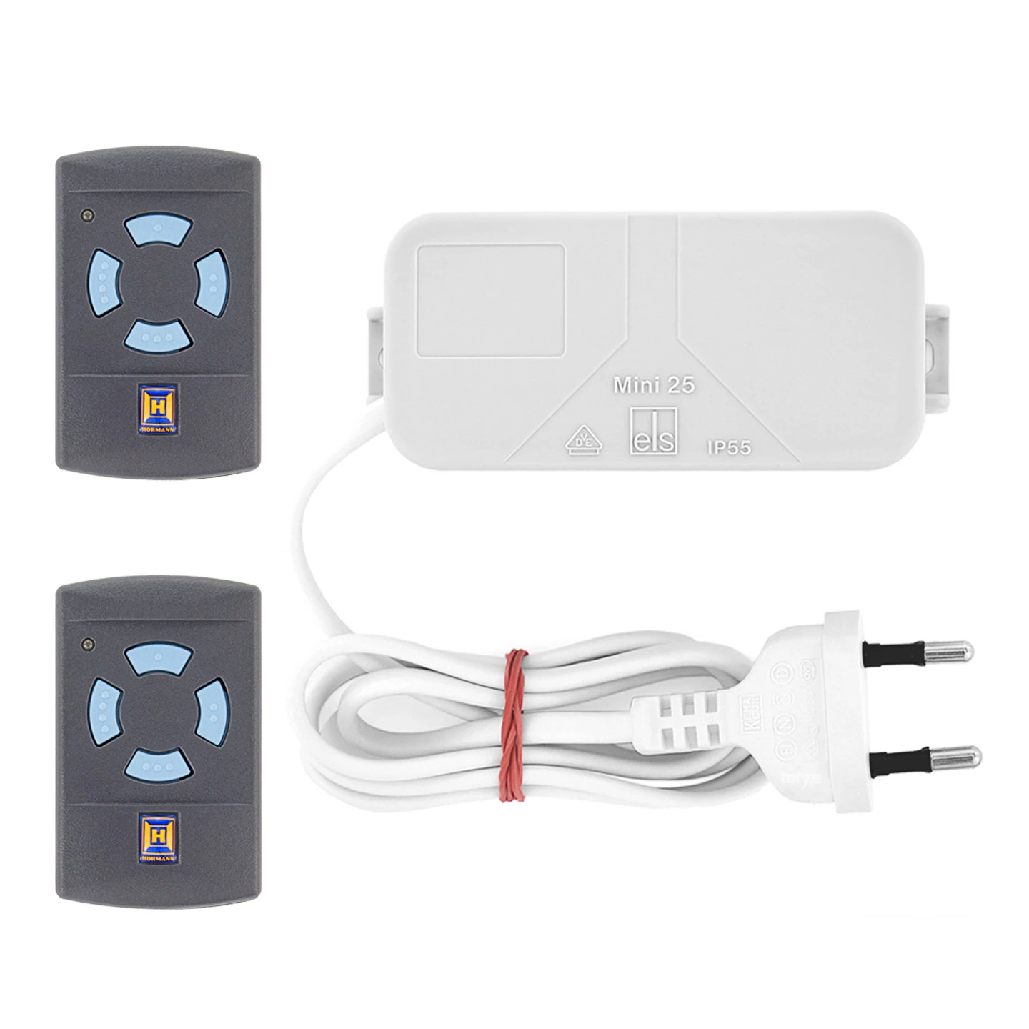 Hörmann Set: Empfänger HET 2 Mit 2 Handsendern HSM 4, 868 MHz 7 Hörmann Set: Empfänger HET 2 Mit 2 Handsendern HSM 4, 868 MHz – Bild 7