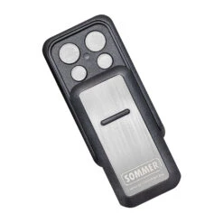 SOMMER Handsender Slider+, Schwarz, Edelstahl