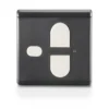 SOMMER AP Funkwandtaster SOMtouch, Anthrazit