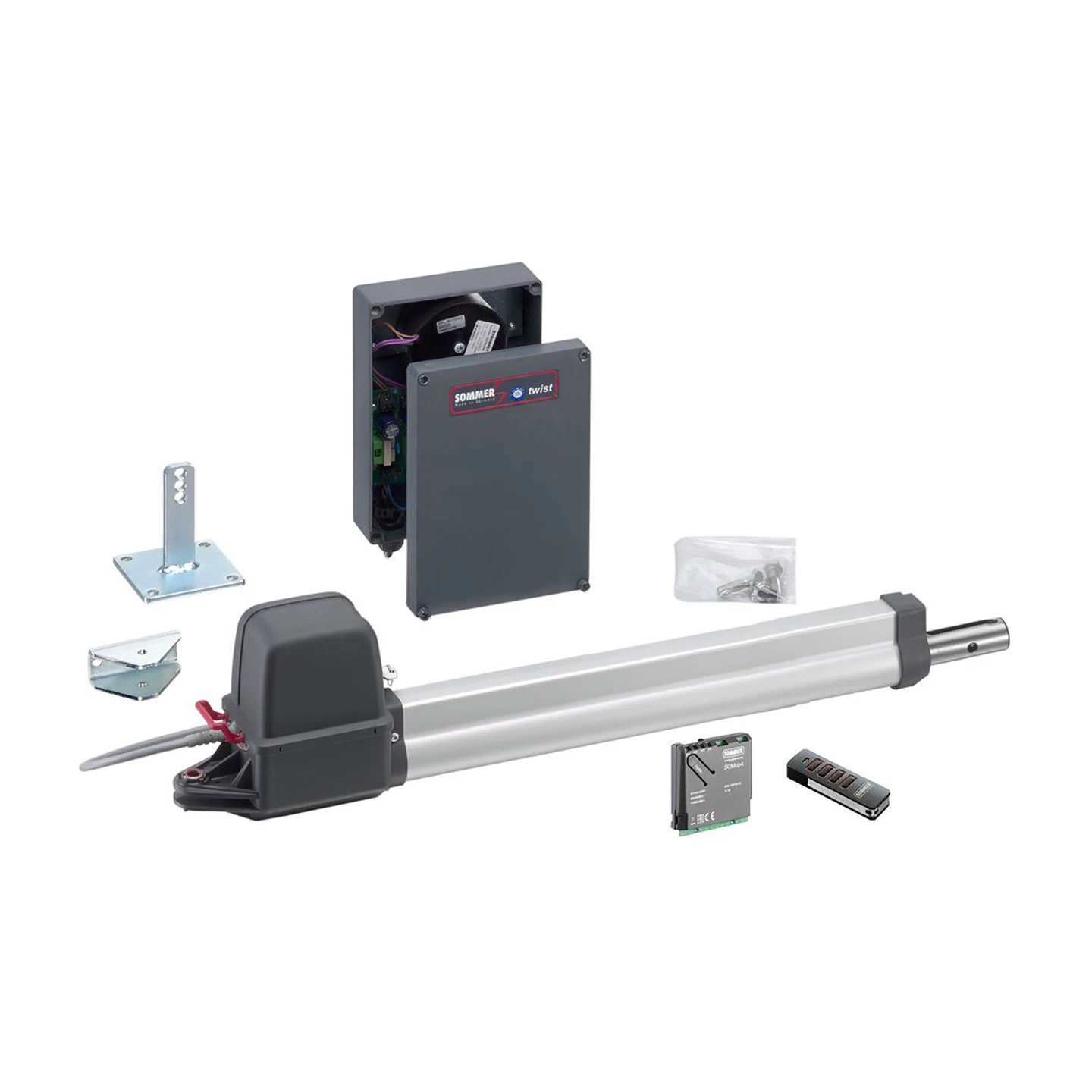 SOMMER Drehtorantrieb Twist 200 EL, 1 Flg./2 Flg. 1 SOMMER Drehtorantrieb Twist 200 EL, 1 Flg./2 Flg.