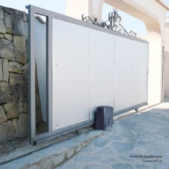 SOMMER Schiebetorantrieb RUNner Plus -Sonax s11814 00001 sommer schiebetorantrieb runner plus anwendungsbeispiel