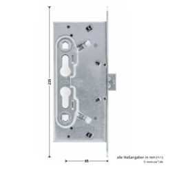 Teckentrup Einsteck-Panikschloss 1759 E -Sonax tec104655 teckentrup einsteck panikschloss 1759 e bemassung