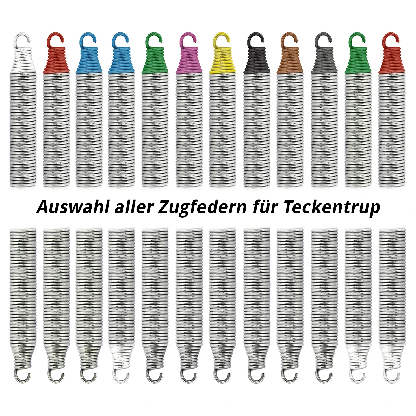 Teckentrup Zugfeder Typ GS 8, Schwarz 2 Teckentrup Zugfeder Typ GS 8, Schwarz – Bild 2